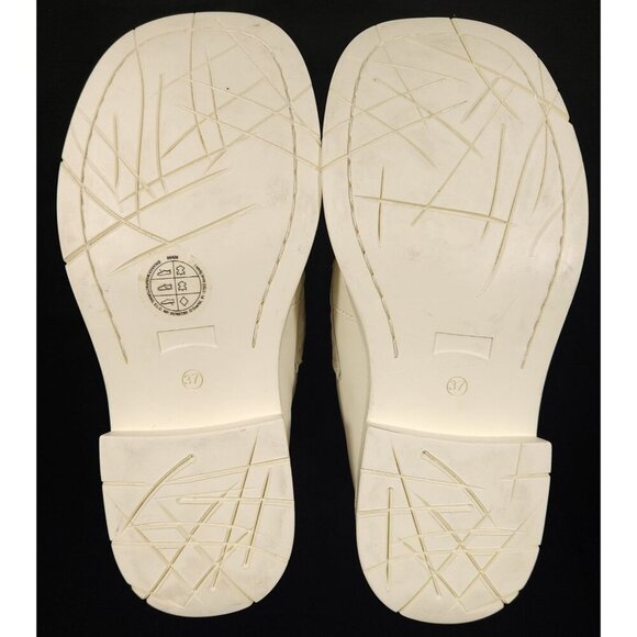 CamperLab Mil 1978 Padded Leather Loafers 37 US 7 Womens Ivory Camper Lab $245 - Picture 9 of 13
